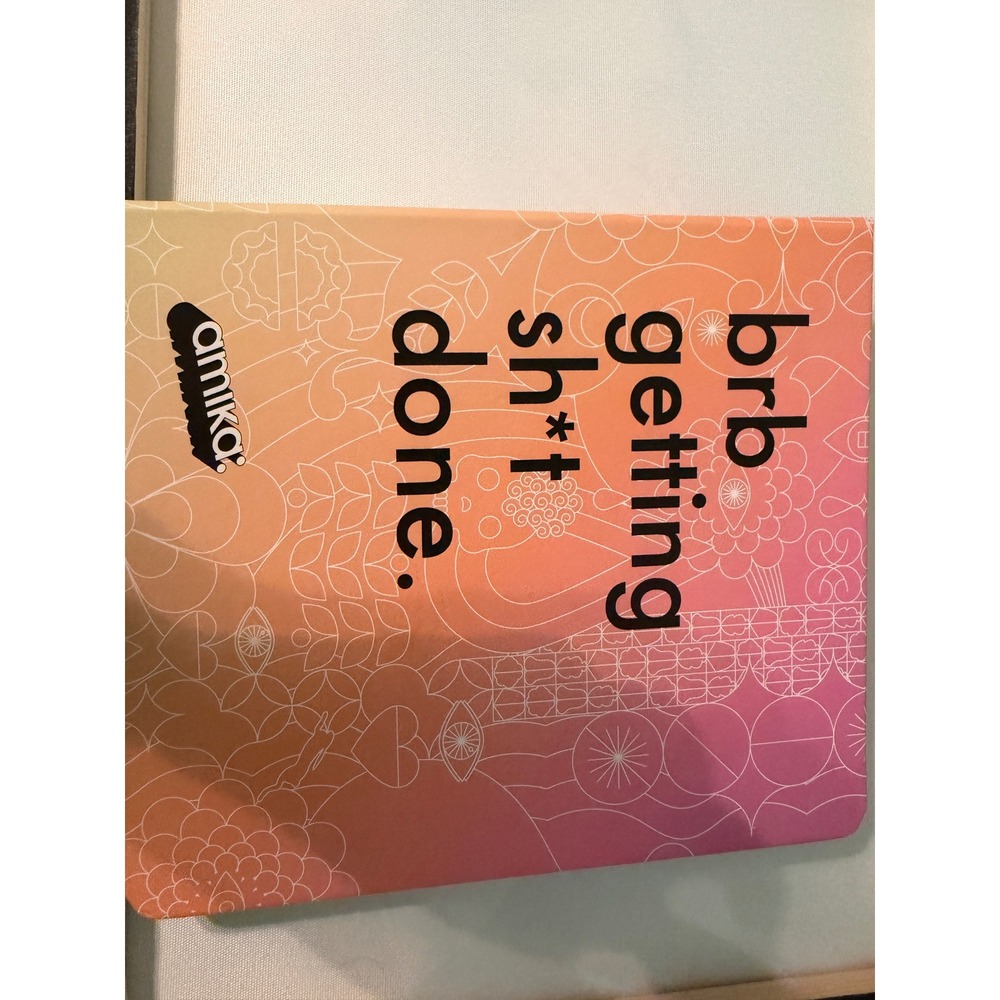 Amika Planner 3-Ring Binder Sticker Sheets Graphic hair care